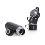 Lekvrije thermosfles van roestvrij staal 420ml met 2 kopjes van 150ml vijfde weergave