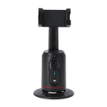 Telefoonhouder met automatische 360º tracking en statiefbasis kleur zwart  negende weergave