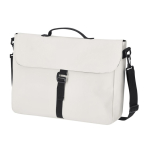 Laptophoes van zacht PU met verstelbare draagriem 15 inch zesde weergave