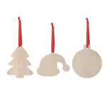 Houten kerstboomversiering Tree tweede weergave