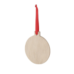 Houten kerstboomversiering Tree  negende weergave