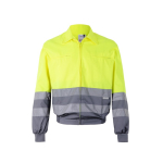 Extra grote werkjas van polyester en katoen 210 g/m² Velilla kleur grijs tweede weergave