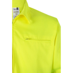 Extra grote werkjas van polyester en katoen 210 g/m² Velilla kleur groen vijfde weergave