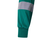 Extra grote werkjas van polyester en katoen 210 g/m² Velilla kleur groen zesde weergave