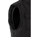 Werkvest met logo, gevoerd, van polyester 220 g/m² Velilla kleur zwart vijfde weergave