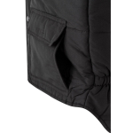 Werkvest met logo, gevoerd, van polyester 220 g/m² Velilla kleur zwart zesde weergave