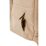 Werkvest met logo, gevoerd, van polyester 220 g/m² Velilla kleur naturel zesde weergave
