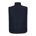 Gewatteerd en omkeerbaar werkvest van polyester 220 g/m² Velilla kleur geel