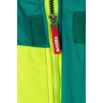 Extra grote reflecterende werkjas van polyester 180 g/m² Velilla kleur groen vijfde weergave