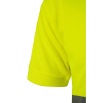 Werkpolo met korte mouwen, van polyester 160 g/m² Velilla kleur bordeaux zesde weergave