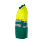 Werkpolo met korte mouwen, van polyester 160 g/m² Velilla kleur groen derde weergave