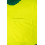 Werkpolo met korte mouwen, van polyester 160 g/m² Velilla kleur groen zevende weergave