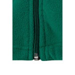 Unisex fleece werkjas met reflecterende details 280 g/m² Velilla kleur groen vijfde weergave
