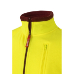 Softshell werkjas met reflecterende details 280 g/m² Velilla kleur bordeaux achtste weergave