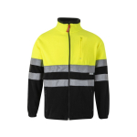Softshell werkjas met reflecterende details 280 g/m² Velilla kleur zwart tweede weergave