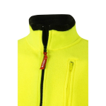 Softshell werkjas met reflecterende details 280 g/m² Velilla kleur zwart achtste weergave