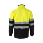 Softshell werkjas met reflecterende details 280 g/m² Velilla kleur zwart