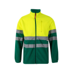 Softshell werkjas met reflecterende details 280 g/m² Velilla kleur groen tweede weergave
