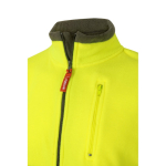 Softshell werkjas met reflecterende details 280 g/m² Velilla kleur miliair groen achtste weergave