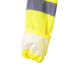 Regenpak met reflecterende details 130 g/m² Velilla kleur neon geel zevende weergave