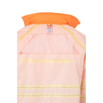 Regenpak met reflecterende details 130 g/m² Velilla kleur neon oranje zesde weergave