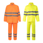 Regenpak met reflecterende details 130 g/m² Velilla diverse kleuren