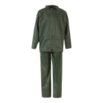 Tweedelig regenpak van gecoat polyester 225 g/m² Velilla kleur groen tweede weergave