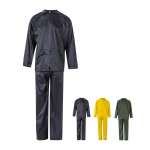 Tweedelig regenpak van gecoat polyester 225 g/m² Velilla diverse kleuren