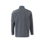 Unisex fleece werkjas van polyester 220 g/m² Velilla kleur lichtblauw