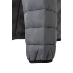 Gevoerde jas met elastische inzetstukken 265 g/m² Velilla kleur grijs achtste weergave