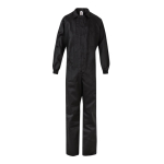 Werkoverall van katoen en polyester 200 g/m² Velilla kleur zwart tweede weergave