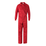 Werkoverall van katoen en polyester 200 g/m² Velilla kleur rood tweede weergave