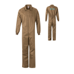 Werkoverall van katoen en polyester 200 g/m² Velilla met afdrukgebied