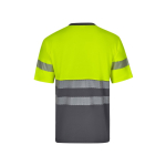 Werkshirt van piqué, katoen en polyester 150 g/m² Velilla kleur grijs