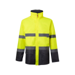 Werkjas van polyester, reflecterend 190 g/m² Velilla kleur grijs tweede weergave