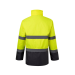Werkjas van polyester, reflecterend 190 g/m² Velilla kleur grijs