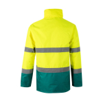 Werkjas van polyester, reflecterend 190 g/m² Velilla kleur groen
