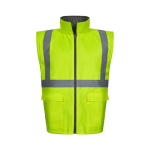 Werkjas 4-in-1 van polyester met PU-coating 180 g/m² Velilla kleur grijs zevende weergave