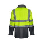 Werkjas 4-in-1 van extra groot polyester 180 g/m² Velilla kleur grijs