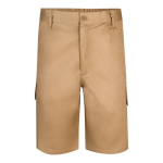 Keperstof bermuda broek met meerdere zakken, 200 g/m² Velilla kleur naturel tweede weergave