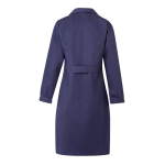 Werkjas met lange mouw van polyester en katoen 175 g/m² Velilla kleur blauw