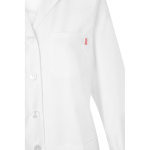 Werkjas met lange mouw van polyester en katoen 175 g/m² Velilla kleur wit vijfde weergave