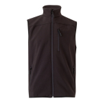 Softshell werkvest met fleecevoering, 280 g/m² Velilla kleur zwart tweede weergave