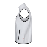 Softshell werkvest met fleecevoering, 280 g/m² Velilla kleur wit derde weergave