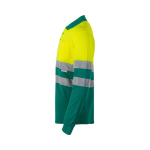 Piqué werkpolo van katoen en polyester 150 g/m² Velilla kleur groen derde weergave