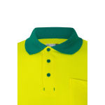 Piqué werkpolo van katoen en polyester 150 g/m² Velilla kleur groen zesde weergave