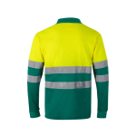 Piqué werkpolo van katoen en polyester 150 g/m² Velilla kleur groen