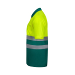 Unisex werkpolo met korte mouwen, 140 g/m² Velilla kleur groen derde weergave