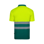 Unisex werkpolo met korte mouwen, 140 g/m² Velilla kleur groen