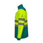 Softshell werkjas met fleecevoering, 280 g/m² Velilla kleur groen afbeelding met logo 4